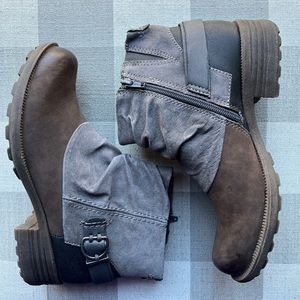 Earth Origins | Chunky Zipper Ankle Boot